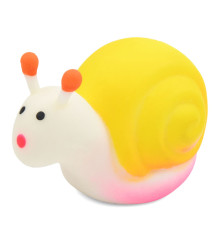 Детская игрушка-антистресс "Улитка" MS 4044(Yellow) размер 8,5 см, мука