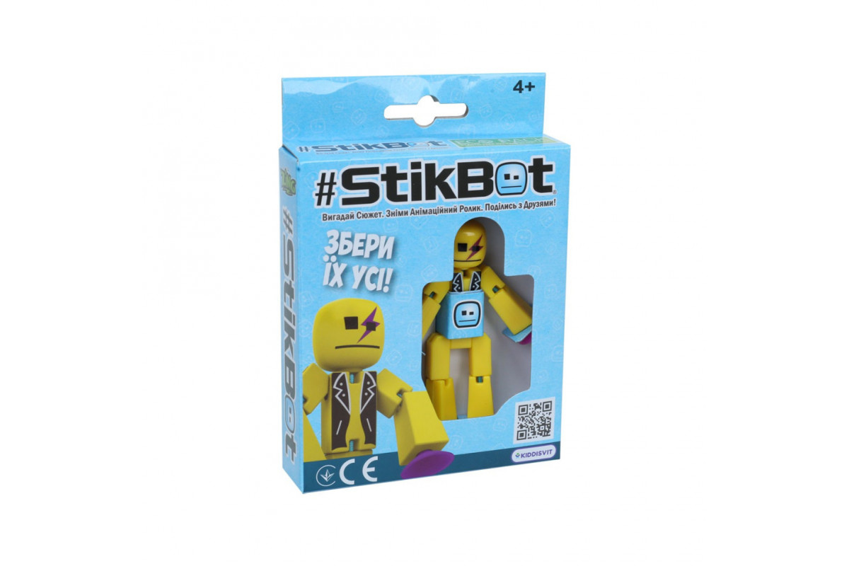 Фигурка для анимационного творчества Рокер Stikbot TST616-23UAKDRO