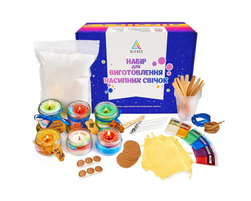 Набір для виготовлення насипних свічок SSM-004 з парафіном в гранулах