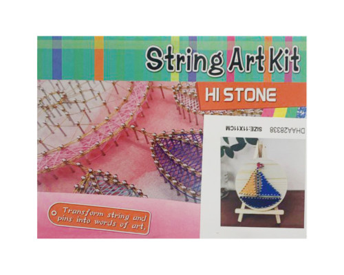 Дитячий набір для творчості стрінг-арт "Корабль" YG0115(28338) дерев'яна основа