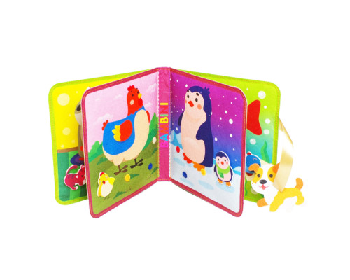 Розвиваюча Фетрова книга "Розумний малюк" 403969