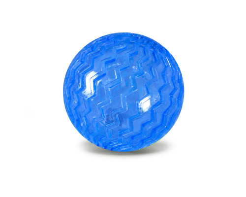 Детский мяч Попрыгунчик Диско PR2516(Blue) светящийся, 6,5 см
