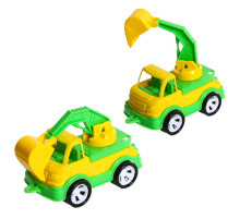 Детский экскаватор "Mini Matik" 002/4BMS(Yellow) подвижная стрела, 13,5 см