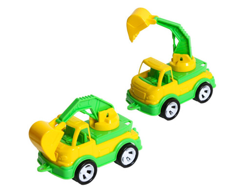 Детский экскаватор "Mini Matik" 002/4BMS(Yellow) подвижная стрела, 13,5 см