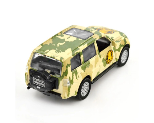 Автомодель серии "Шевроны Героев" Mitsubishi Pajero 4WD Tubro" 47 ОМБр" TechnoDrive 250361M