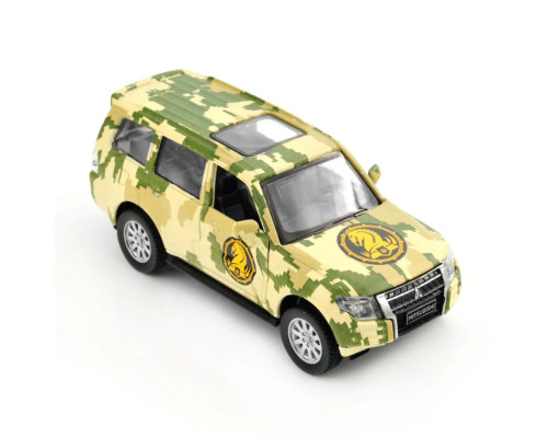 Автомодель серии "Шевроны Героев" Mitsubishi Pajero 4WD Tubro" 47 ОМБр" TechnoDrive 250361M