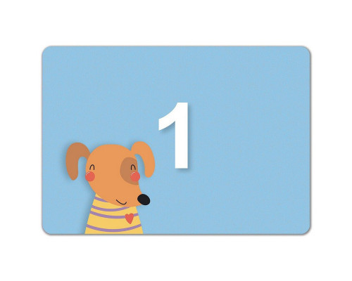 Детские развивающие карточки "Пиши-стирай Цифры и фигуры" 1781005