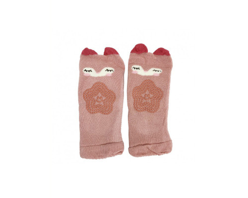 Дитячий набір наколінники і шкарпетки "Кіт" MGZ-0649(Pink)