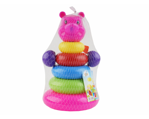 Розвиваюча пірамідка сортер "Ведмідь" 12019 пластикова