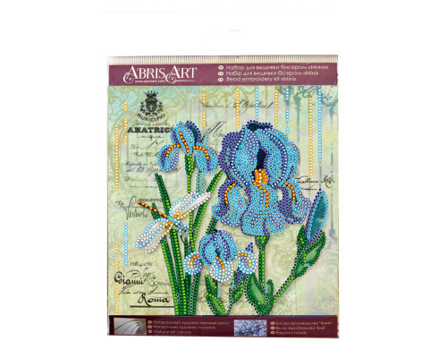 Набір для вишивання бісером "Ультрамарин AM-181 на натуральному полотні