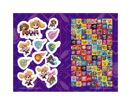 Цветные приключения с наклейками Храбрые спасатели 237007 Щенячий Патруль