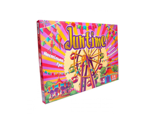 Настільна гра-бродилка "JunTime" Strateg 30511 українською мовою