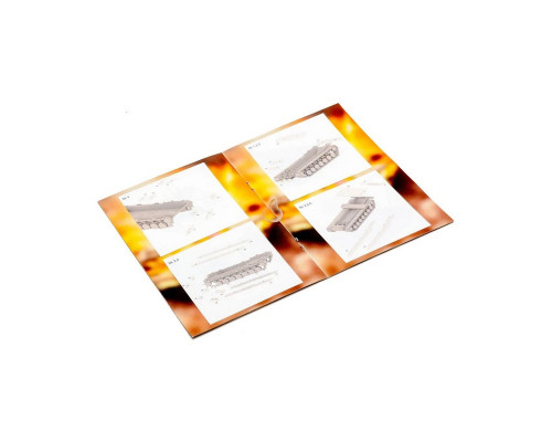 Дерев'яний 3D конструктор "Абрамс" Puz-00939, 187 деталей