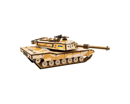 Дерев'яний 3D конструктор "Абрамс" Puz-00939, 187 деталей