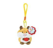 Мягкая игрушка-брелок "Хомячок" PLC25003-1, 8х5х11 см