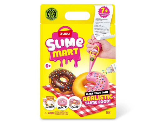 Ігровий набір зі слаймами "Пончик" Slime Mart серії 15901B "Shopping Bag"