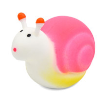 Детская игрушка-антистресс "Улитка" MS 4044(Pink) размер 8,5 см, мука