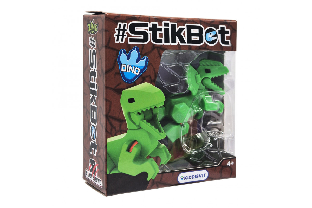 Фигурка для анимационного творчества Дилофозавр Stikbot TST622DN_UAKD-3(Green) Фигурка для анимационного творчества Дилофозавр Stikbot TST622DN_UAKD-3(Green)