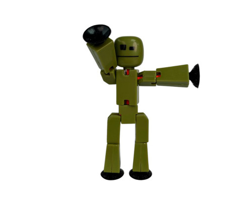 Фигурка для анимационного творчества StikBot TST616-23UAKDM милитари