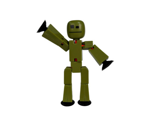 Фигурка для анимационного творчества StikBot TST616-23UAKDM милитари