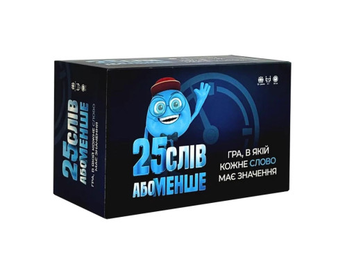 Настольная игра "25 слов или меньше" 290100, 300 карточек