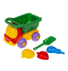 Дитяча іграшкова машина "Бджілка" C0022 з лопаткою  Зелений
