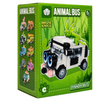 Дитячий конструктор Panda Bus BB121E-C серії "Animal Bus", 101 деталь