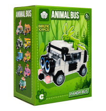 Дитячий конструктор Panda Bus BB121E-C серії "Animal Bus", 101 деталь