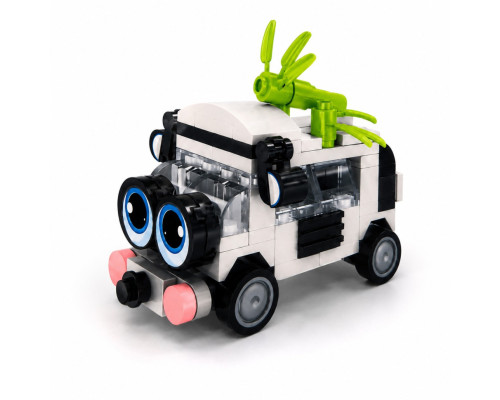 Дитячий конструктор Panda Bus BB121E-C серії "Animal Bus", 101 деталь