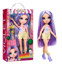 Кукла детская "Виолетта" Rainbow High 547563 серии "My Fashion Style" с аксессуарами