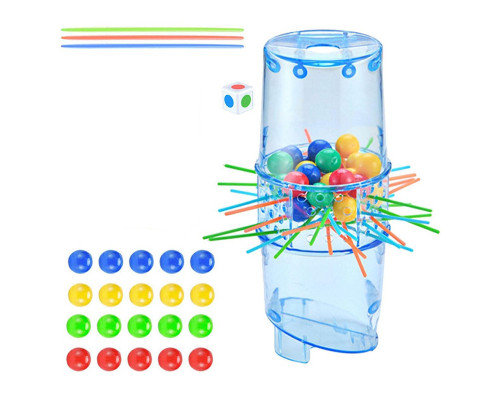 Настільна гра "Trick Stick" 7289477253, кульки, кубик, палички
