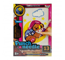 Набор для творчества "Punch Needle: Мишка на луне" PN-01-09 ковровая вышивка