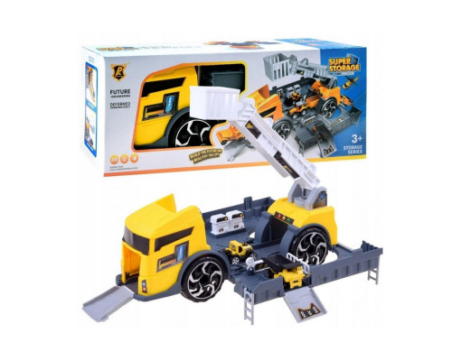 Іграшковий трейлер з контейнером P905-A і краном