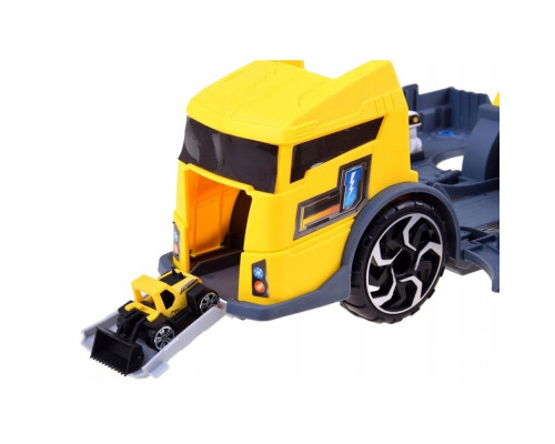 Іграшковий трейлер з контейнером P905-A і краном