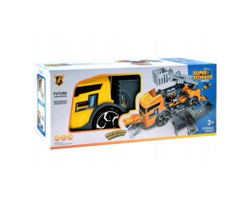 Іграшковий трейлер з контейнером P905-A і краном