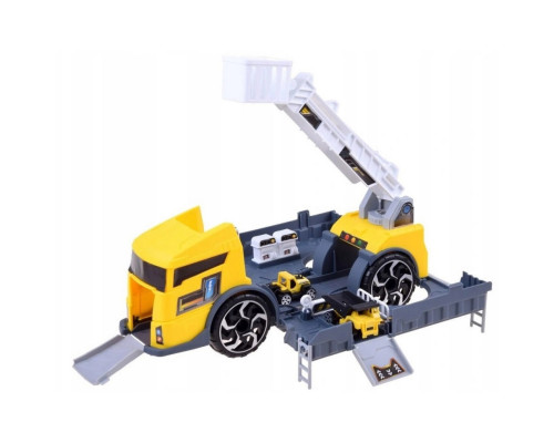 Іграшковий трейлер з контейнером P905-A і краном