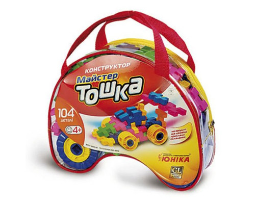 Дитячий конструктор "Майстер Тошка" 80013, 104 деталі