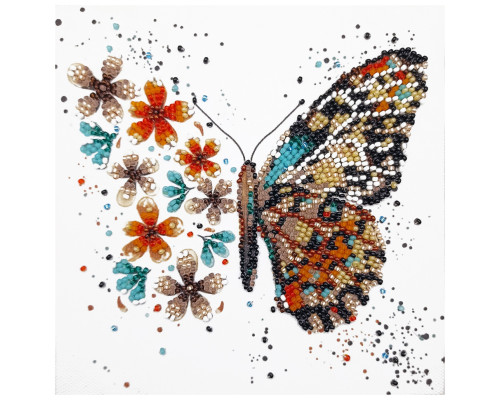 Набір-міні для вишивання бісером "Тигрові крила" AM-239 15х15 см