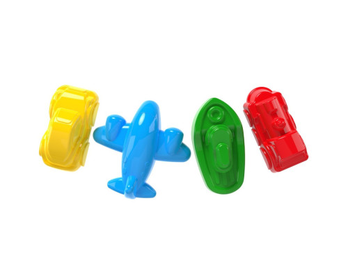 Іграшка "Транспорт" ТехноК 1486TXK формочки для піску