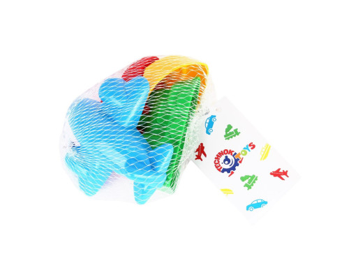 Іграшка "Транспорт" ТехноК 1486TXK формочки для піску