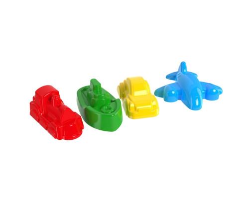 Іграшка "Транспорт" ТехноК 1486TXK формочки для піску