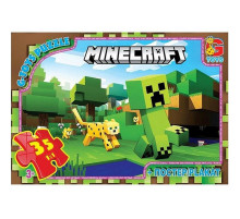 Детский пазл "Minecraft" MC795 плакат 35 элементов
