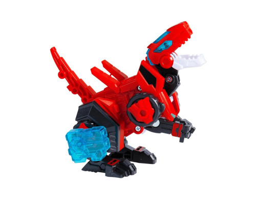 Динозавр-трансформер Раптор-Бот Dinoster EU580840-1 бокс для зберігання, червоний