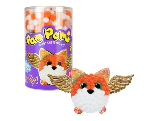 Дитячий набір для творчості Pom pom Фоксі Strateg 32017 (укр.)