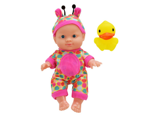 Детская Кукла-Пупс "Cute baby" HX623-5/7 с игрушкой Розовый