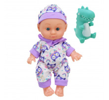 Детская Кукла-Пупс "Cute baby" HX623-5/7 с игрушкой Фиолетовый