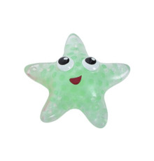 Дитяча іграшка-антистрес "Морська зірка" MS 3666(Green) з орбізом, 10 см