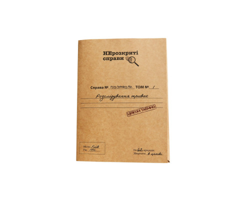 Игра настольная Нераскрытые дела MemoGames 0014MG детективная