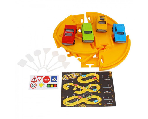 Дитячий іграшковий Автотрек 0747TXK 4 автомобілі