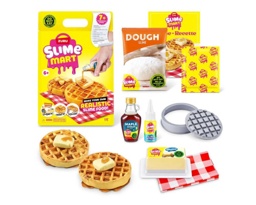 Ігровий набір зі слаймами "Бельгійські вафлі" Slime Mart 15901D, серії "Shopping Bag"